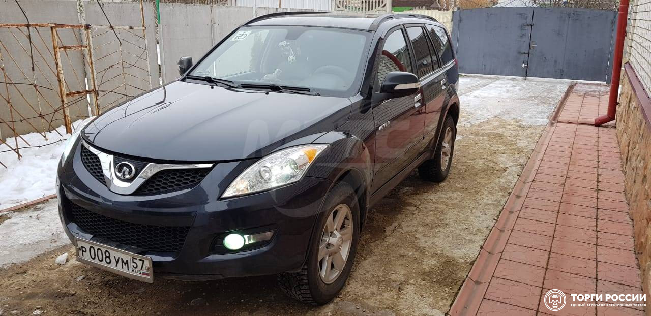 автомобиль GREAT WALL СС 6461 КМ29 2013 года выпуска, VIN Z8PFF3A5XDA052813, цвет-черный